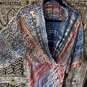 Twelfth Street by Cynthia Vincent Colorful Patterned Dress